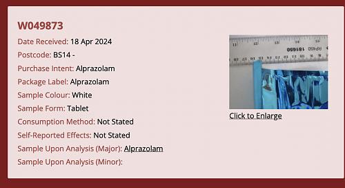 RLAM-1 test result - Alprazolam-bildschirmfoto-2024-04-27-um-11-03-47-jpg